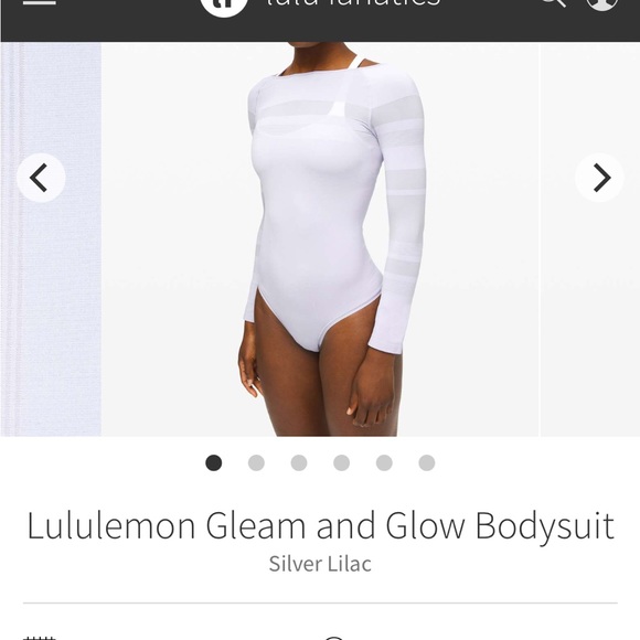 lululemon athletica Gleam and Glow Bodysuit - Picture 6 of 6